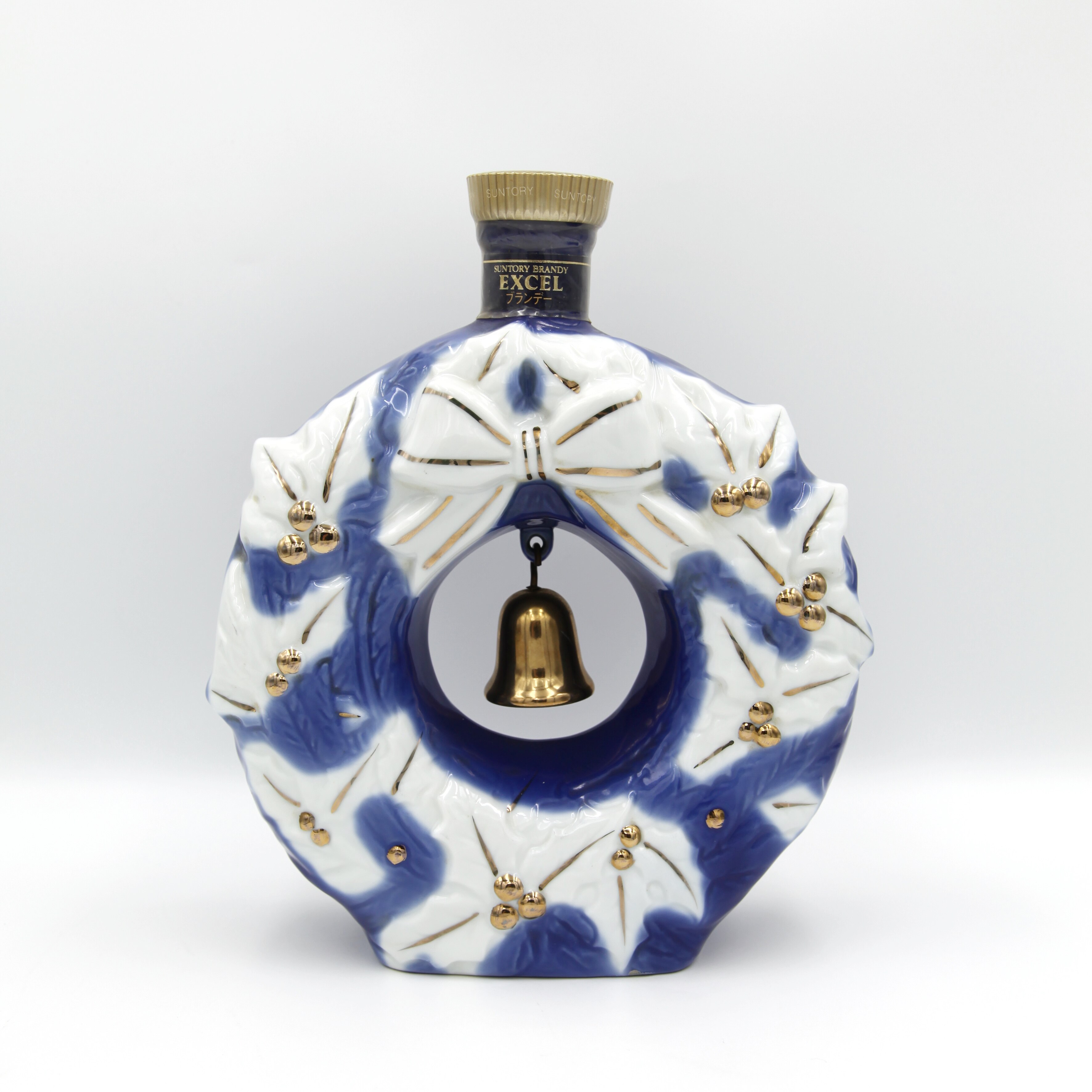 三得利1989圣诞限定瓷瓶日本白兰地SUNTORY BRANDY EXCEL 700ML评价- 淘宝网