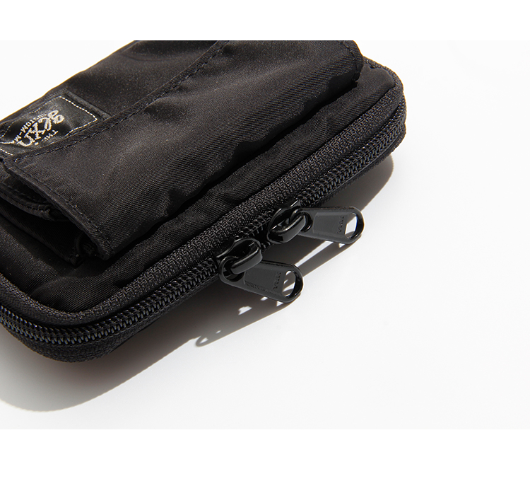 Tide thương hiệu vào linh hồn WALLET tay dây kéo ngắn ví tiền xu nam túi thẻ túi mini hand bag 939 - Ví tiền ví cầm tay nam