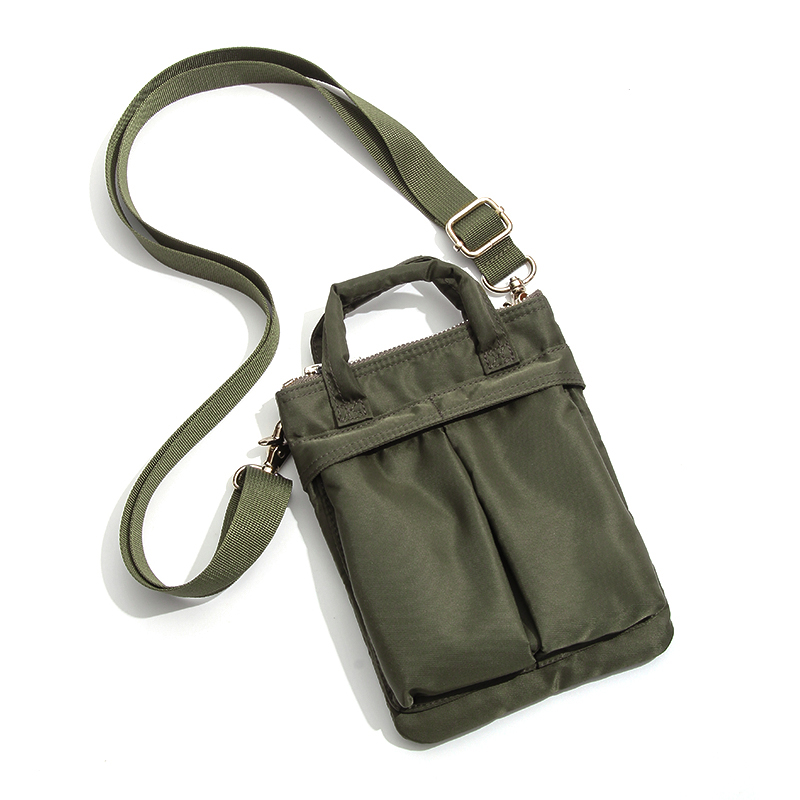 Revolutionising the product line INS INS genderless nylon waterproof single shoulder bag slanted satchel bag mobile phone bag small handbag