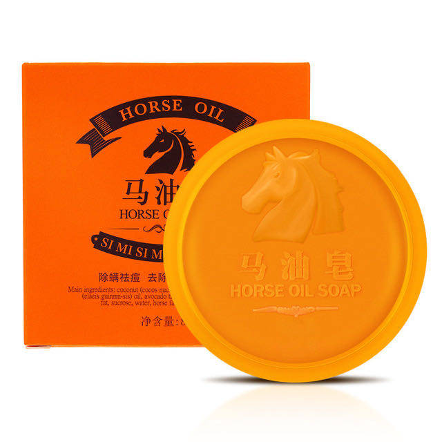 South Asia Yan Electra 80 gr Horse Oil Soap Apart Mites Control Oil Go Black Head