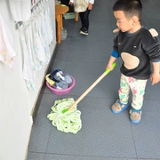 Đăng nhập trẻ em lau môi trường chăm sóc Montessori hỗ trợ giảng dạy cho trẻ em chơi đồ chơi trong nhà Kéo sợi nhỏ