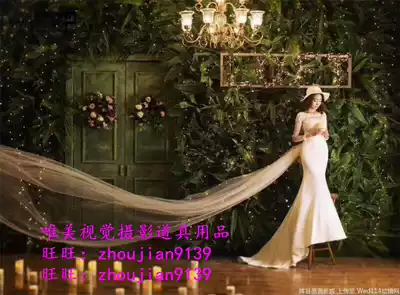 New photo studio children's real scene props production Wedding photography studio Korean real scene door-to-door production design w-2859