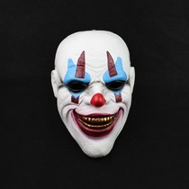 Christmas Batman Clown Clown Robber Movie Movie Hits Back Protective Funny White Cos Dress With Resin Mask