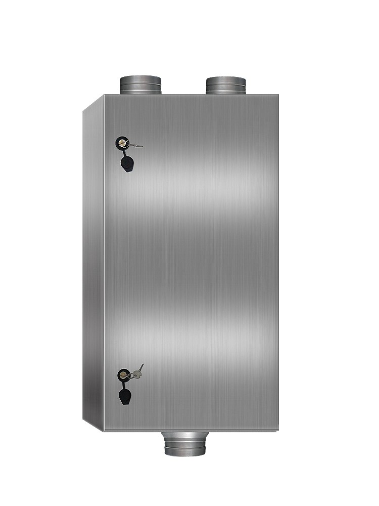 Full Heat Exchanger, Outdoor Installation, Heat Recovery Fresh Air Fan, Ductless Central Fresh Air System, Ventilation Purifier