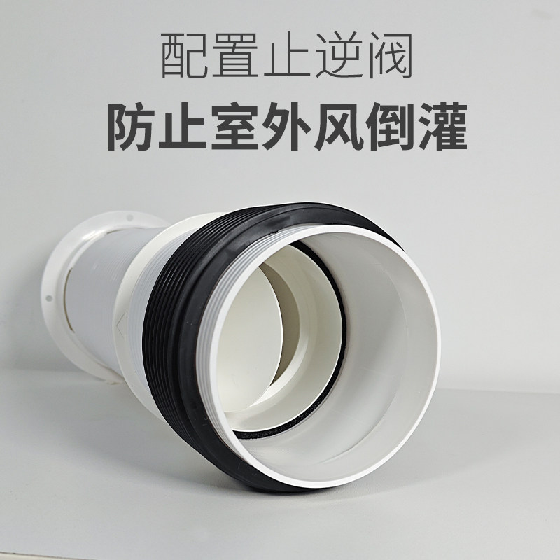 Doyidian Non-Powered Ventilator Ventilation and Air Circulation Combined Wall-Mounted Kit