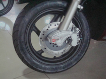 New Continent Honda Youyue 110cc motorcycle disc brake lock WH110T-2 front wheel fixed disc Golden Eagle anti-theft lock
