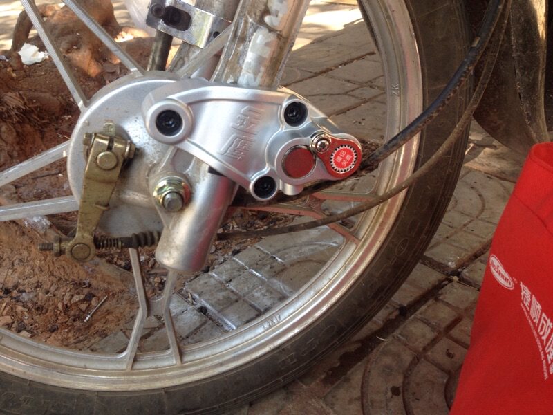 Apply New Continents Honda Locomotive FRONT WHEEL DRUM BRAKES SDH110-19 weiwu front wheel gold eagle burglar-proof lock