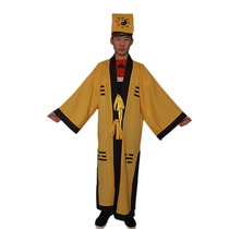Taoist costume Tianshi robe Maoshan Taoist mage Tai Chi Halloween costumes for rent