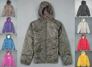 Caiya Light Bright Loodle Женская легкая куртка с капюшоном хлопок