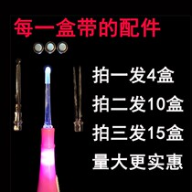 Visual luminous ear spoon Boxed baby baby childrens ear digging artifact Adult ear pa with light shiny silicone soft head