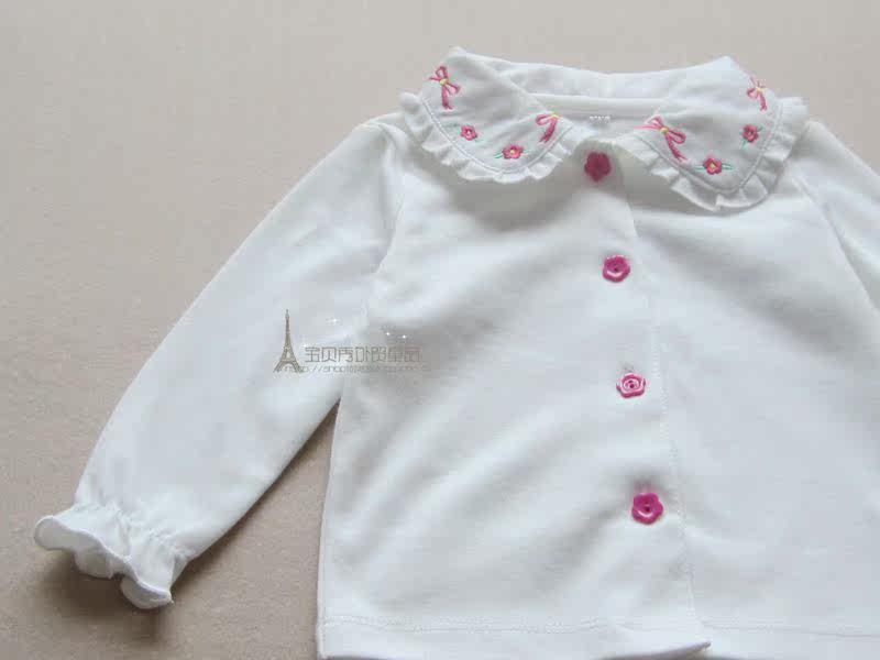 Chemise fille à manche longue en coton - Ref 2086901 Image 15