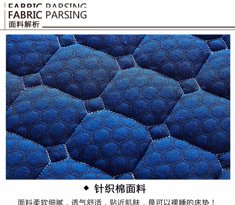Sinh viên ký túc xá nệm Độc 0.9m1.2m1.0m dày gấp tatami nệm nệm pad là giường - Nệm đệm điện sưởi ấm