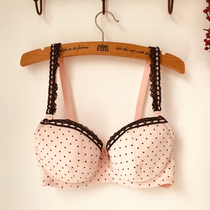 New summer nursing bra underwire to prevent sagging pure cotton open button nursing bra underwear breathable and sweat-absorbing