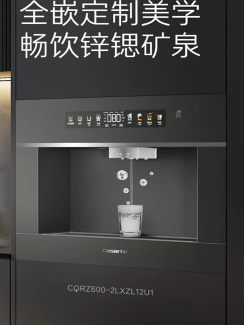 Casarte Embedded Water Purifier Cqrz600-2Lxzl12U1 Direct Drinking Machine Pipeline Unbounded Pro Instant Heating and Cooling