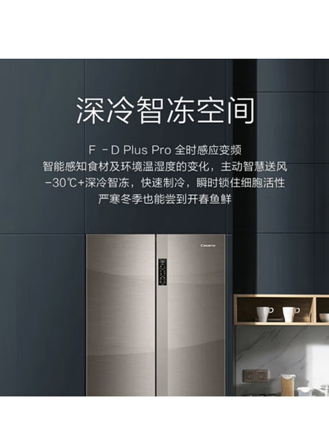 Casarte 550/551 Zero-Embedded Refrigerator Bcd-550Wgcfdm4S5U1-551Wlctdm4S5U1 Bola