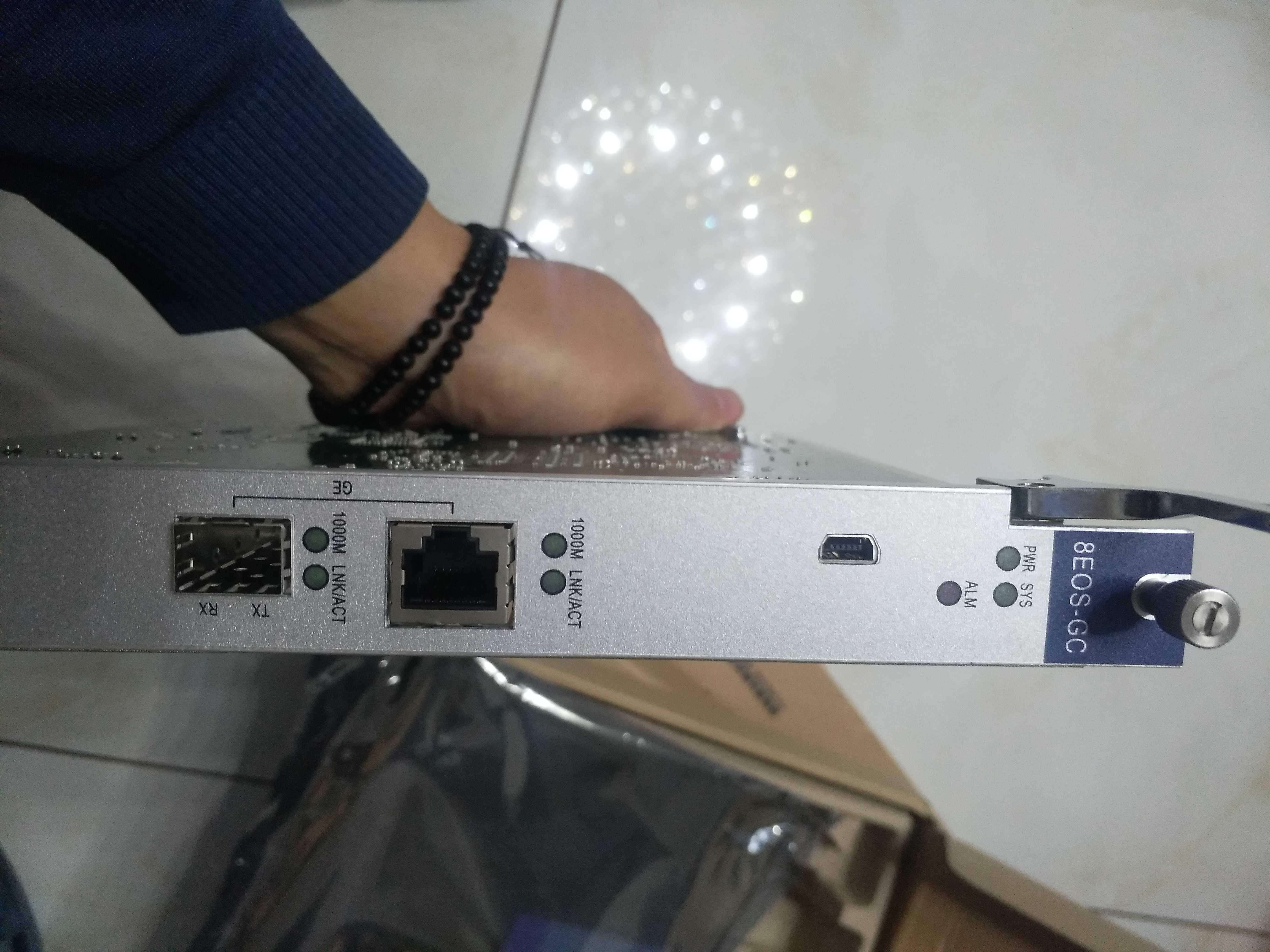 Resconda ITN2100 OPCOM3500E-8EOS-GC Ethernet sink board