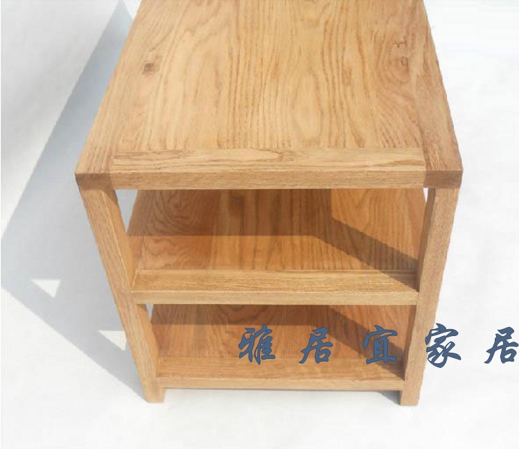 Nội thất đơn giản không sơn cũ elm mới Trung Quốc kệ gỗ rắn khung chính máy in giá nhiều lớp giá đỡ khác kệ để chậu hoa