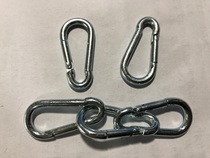 Shackle galvanized spring buckle carabiner hook safety buckle connecting buckle 5*50mm
