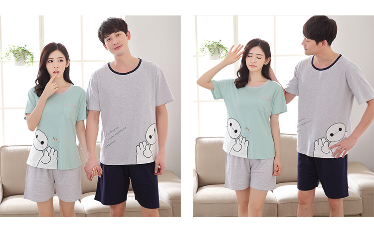 Pyjama mixte OTHER   en Coton à manche courte - Ref 3006006 Image 86