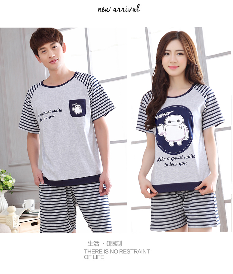 Pyjama mixte OTHER   en Coton à manche courte - Ref 3006006 Image 39