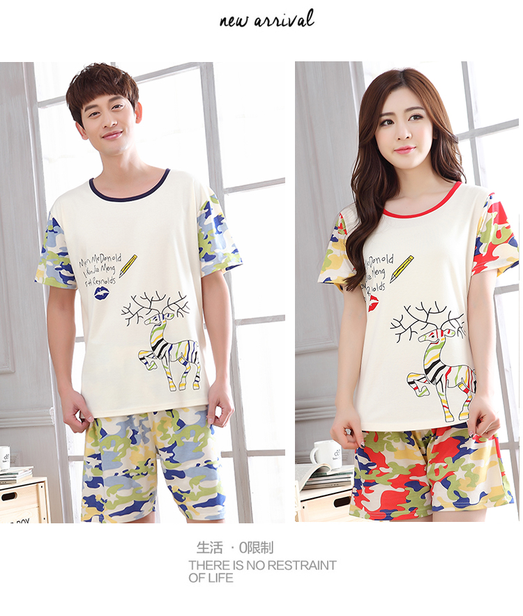 Pyjama mixte OTHER   en Coton à manche courte - Ref 3006006 Image 36