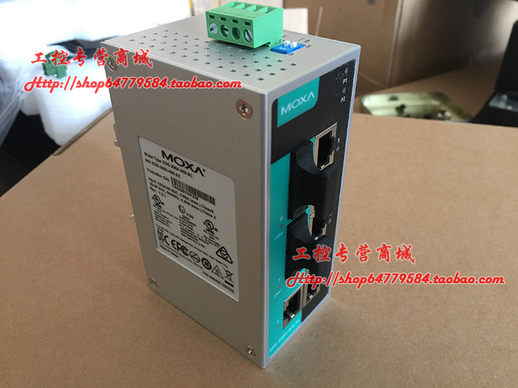 MOXA EDS-208A-SS-SC 2 Light 6 Electric 8-mouth single mode 10100Mbp s Industrial B Ethernet Switch
