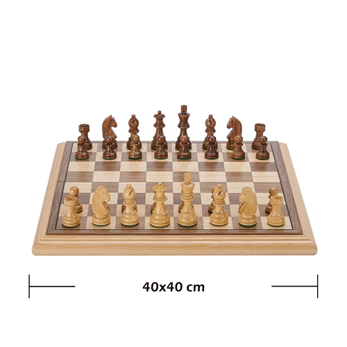 Импортные складные профессиональные шахматы для соревнований из натурального дерева, стратегическая игра для взрослых