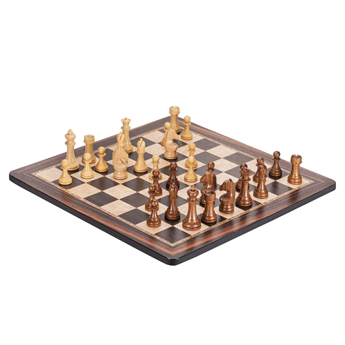 Шахсайский шахматный соревнование QISI Деревянная шахматная доска с Ebon Eyeborn Maple Maple