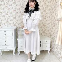 Rojita cape with brooch mass-produced veil cape spring and autumn long-sleeved dress