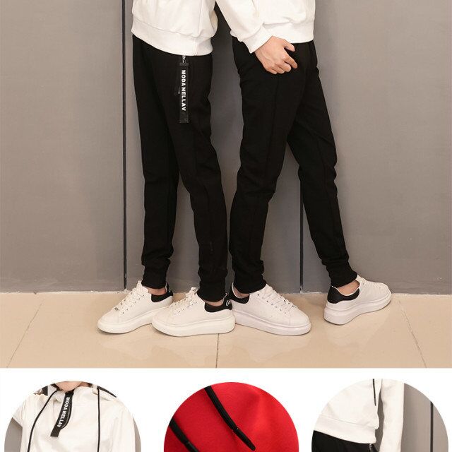 Xuân 2018 Các cặp đôi thể thao Quần áo thể thao nữ Slim Slim Áo len trùm đầu Hàn Quốc phù hợp với áo hai dây bộ quần áo nike