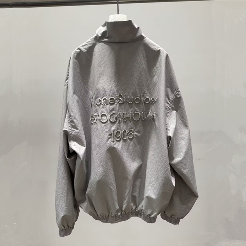 [Special Clearance] Ac Trendy Brand Jackets for Men and Women, Spring and Autumn Outerwear, 2026 New Letter Embroidery Loose Fit, Couples