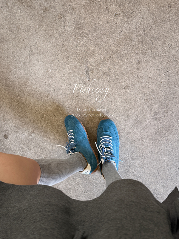 Fishy's Personal Collection, Full Leather Inside and Out, Vintage Blue, Double Laces, Running Shoes, the Color Is so Beautiful Fishy's Personal Collection, Full Leather Inside and Out, Vintage Blue, Double Laces, Running Shoes, the Color Is so Beautiful
