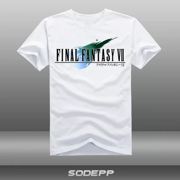 [Футболка игры] Final Fantasy 7 Rebirth Zach Safirus 2024 Short -sleeved PS5 Xia Chao Мужская популярность