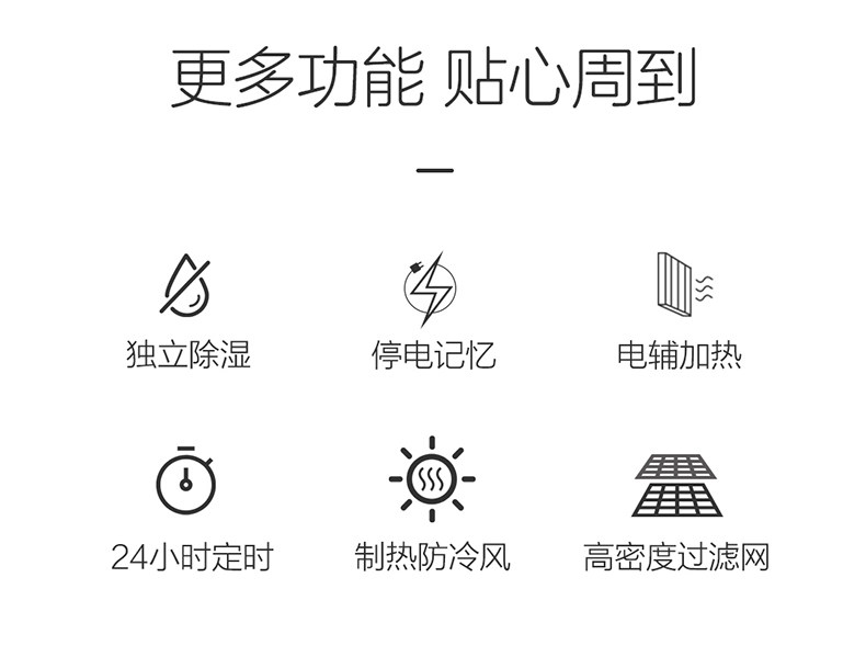 海尔出品 统帅 大1匹 变频 冷暖家用挂机 图7