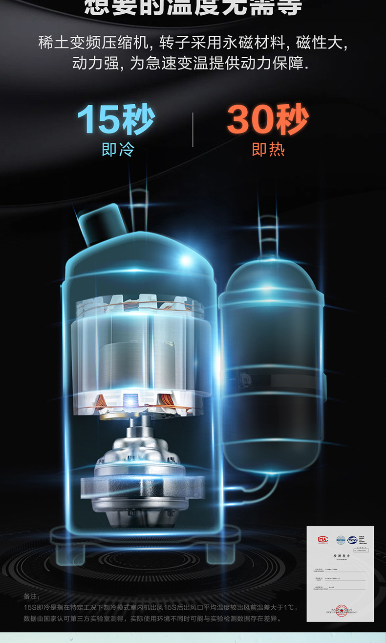 海尔 1.5匹 一级变频 壁挂式空调 图4
