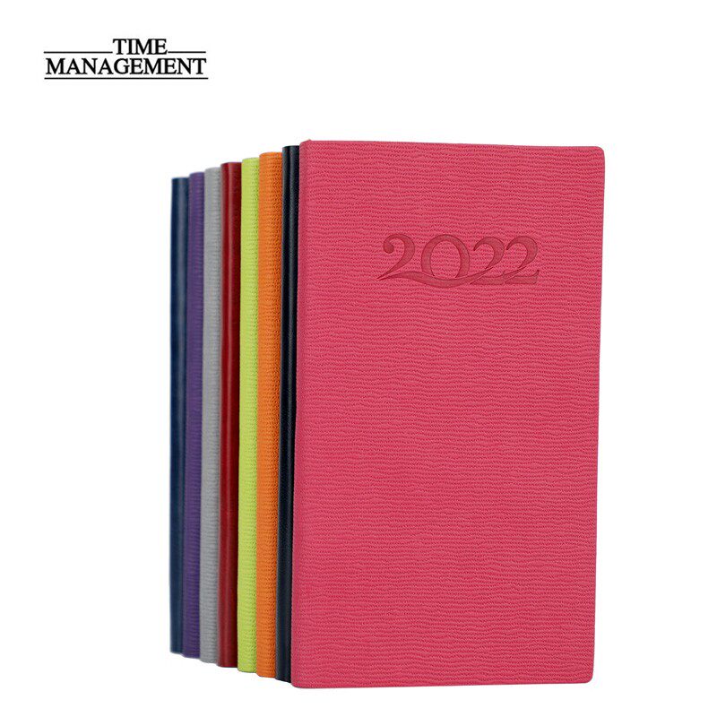 48K two pages a week 2022 efficiency manual simple retro log general small fresh notebook