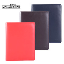 A5 business simple loose-leaf notepad notebook can be customized designated LOGO China Red Book