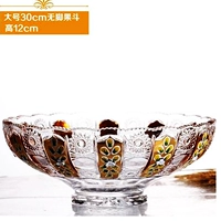 Эмаль цветок большая фруктовая тарелка без ног