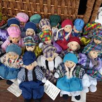  Ceramic doll Rough sand mini doll 8-10 cm dilapidated dirty vtg random single