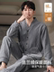 Autumn and Winter Pajamas for Men, Thickeneded Flannel, 2024 New Large Size, Warm, Anti-Static, Can Be Worn Outside, Home Wear Set