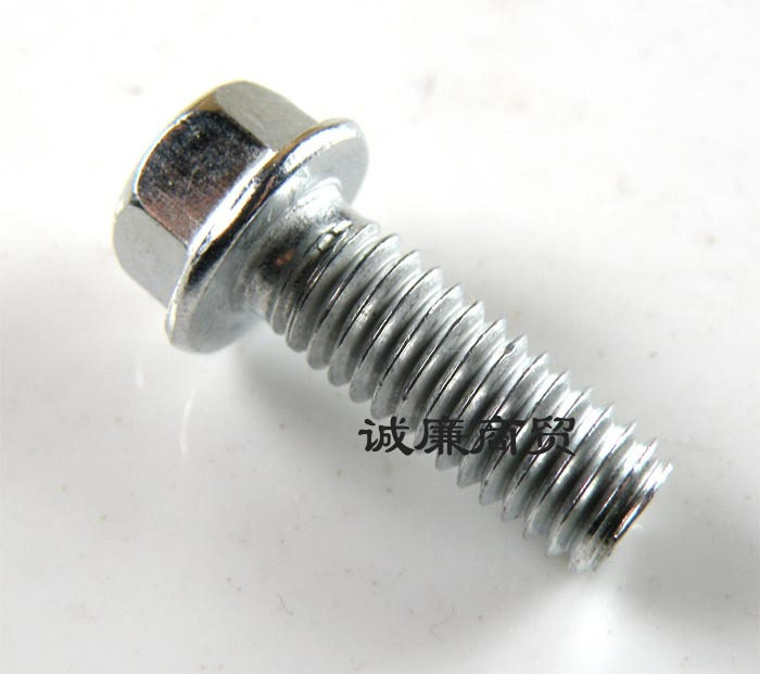 Motorcycle electric bicycle Heat-resistant high temperature self-contained gasket Engine hexagon screw 6X16MM