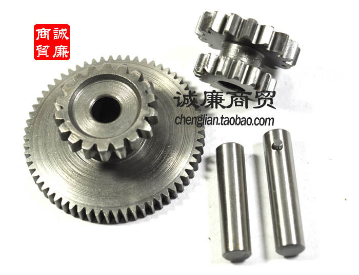 Motorcycle Loncin water-cooled CG200 motor gear double-sided gear