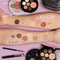 ETUDE HOME Etude House Eyeshadow Starry Planet Universe 7 Bảng màu phấn mắt Sửa chữa Công suất Blush Disc - Bóng mắt phấn mắt nhũ kim tuyến