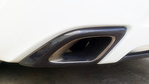 New Junwei GS carbon fiber exhaust frame cover New Junwei GS exhaust frame modification Carbon fiber exhaust frame cover