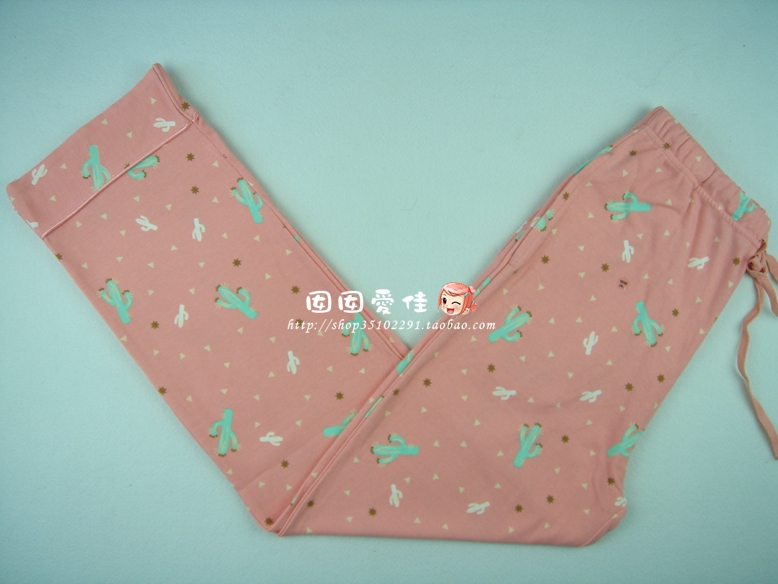 Quần ba súng nhà quần cotton nữ quần cotton nhà quần ngủ lớp quần quần jean nữ đẹp