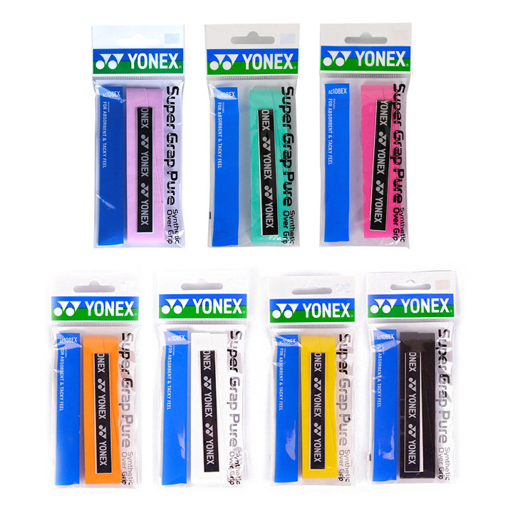 More than 6 pieces YONEX AC108EX flat non-slip sticky hand glue Badminton racket grip glue