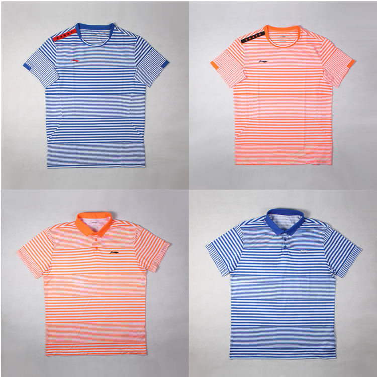 Li Ning APLK097 Blue Orange Badminton Clothes APLK046 AAYK075 Competition Clothes Training Costumes