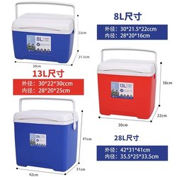 Insulated Box For Home Portable Breast Milk Preservation Small Fishing Car Commercial Takeout Plastic Ice Bucket Foam Cooler