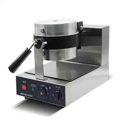 Commercial waffle machine waffle machine egg stove thickening rotary muffin machine rotating timing