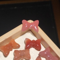 Gossip Butterfly Bow Salt Source Candy Manau Gossip Accessories Back Cloud Mobile Phone Hanging Accessories